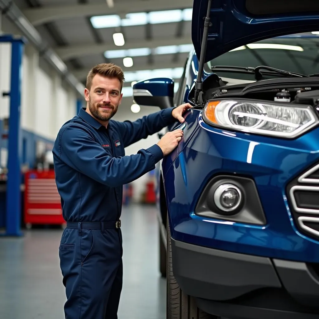 Ford EcoSport Ölwechsel Werkstatt