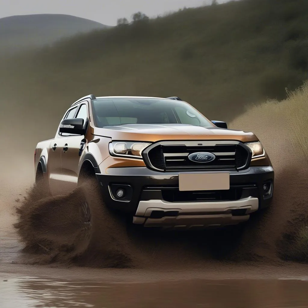 Ford Ranger 2023 Offroad-Fähigkeiten