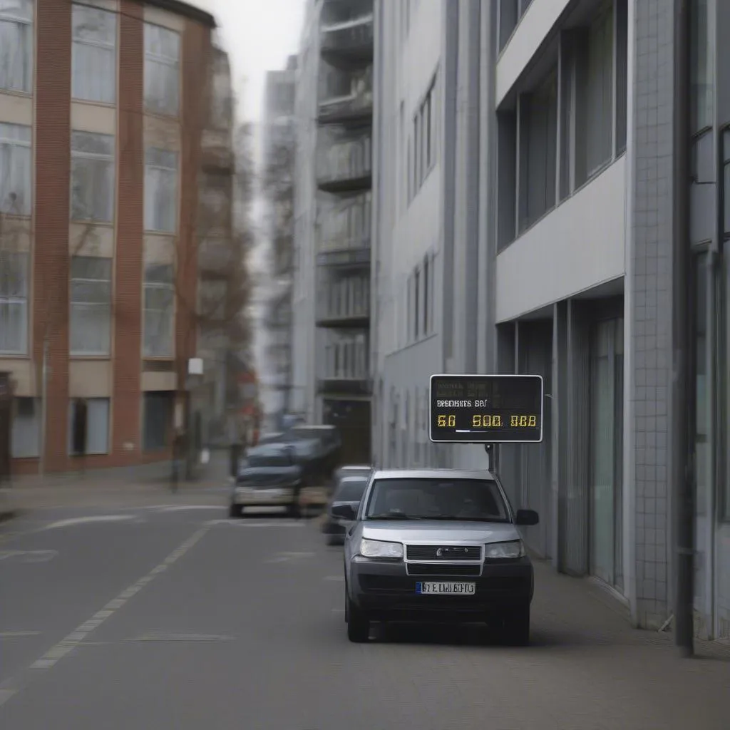 Geschwindigkeitsüberschreitung in Düsseldorf