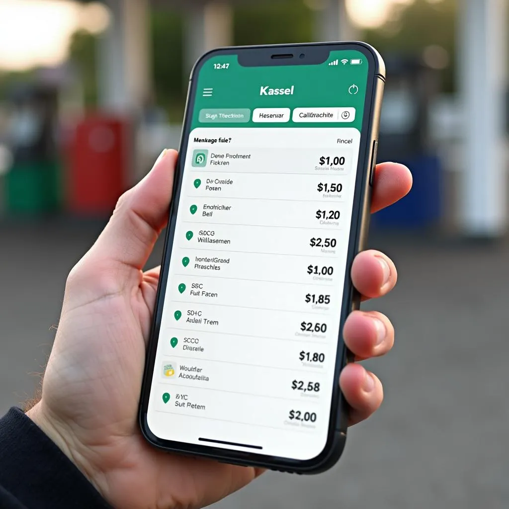 Günstig tanken Kassel Diesel App