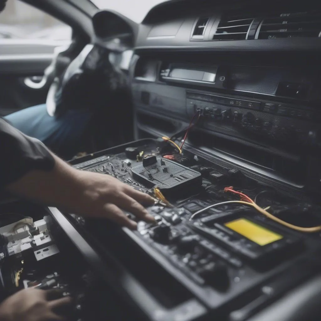 Hifi DSP Einbau im Auto