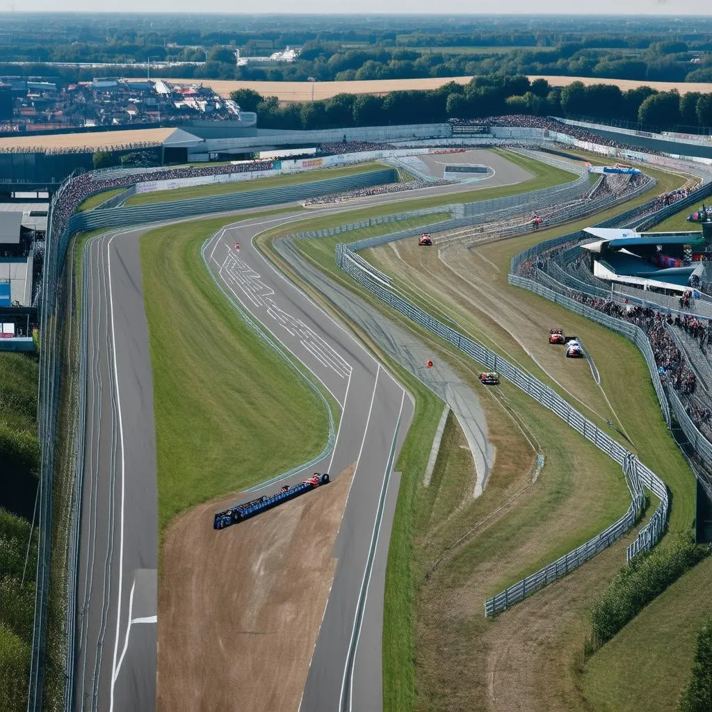 Hockenheimring aus der Luft