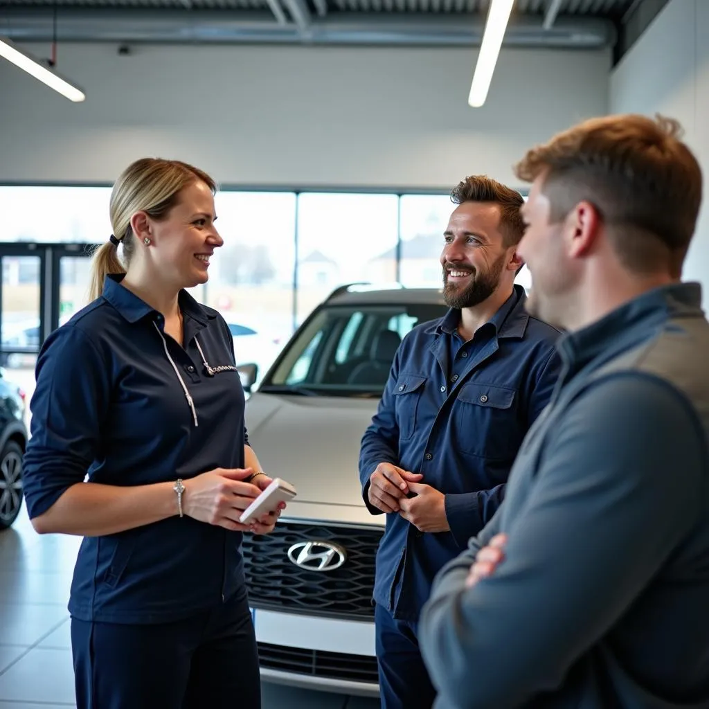 Hyundai Autohaus Serviceberater