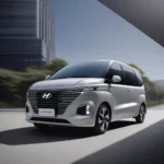 Hyundai Staria Facelift 2024 Front View