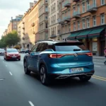 VW ID4 Move im Stadtverkehr