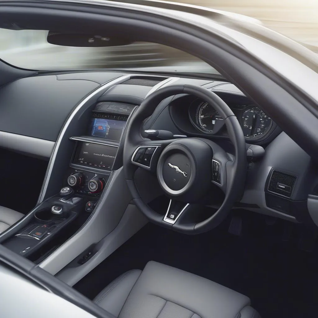 Jaguar F-Type Dashboard