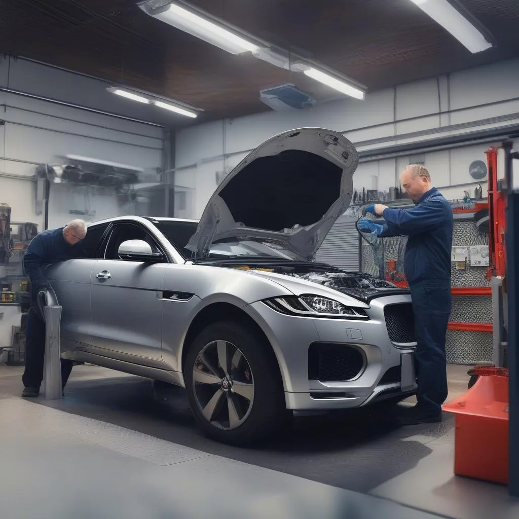 Jaguar Reparatur in Hildesheim - Werkstatt