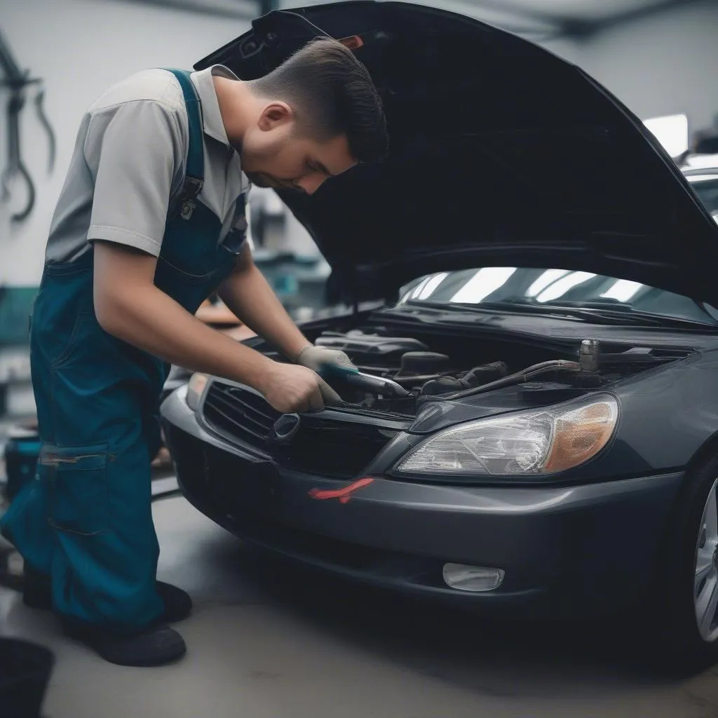 Réparation en garage chez AdmiralDirekt