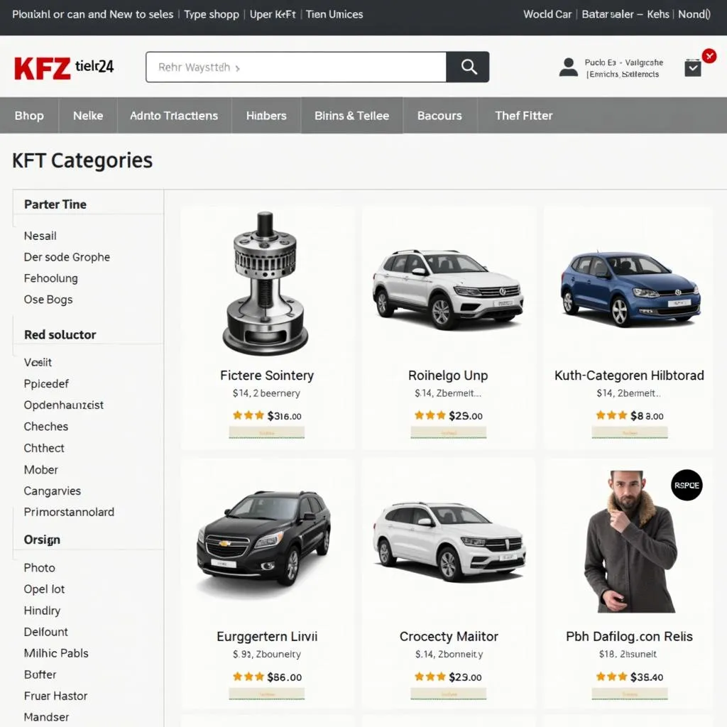 Suche im Kfz teile24 Online Shop