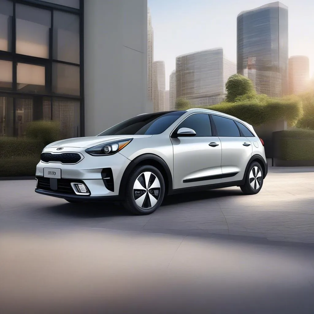 Ladezeit Kia Niro EV an Ladestation