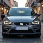 Seat Leon 5F Frontansicht mit Kühlergrill