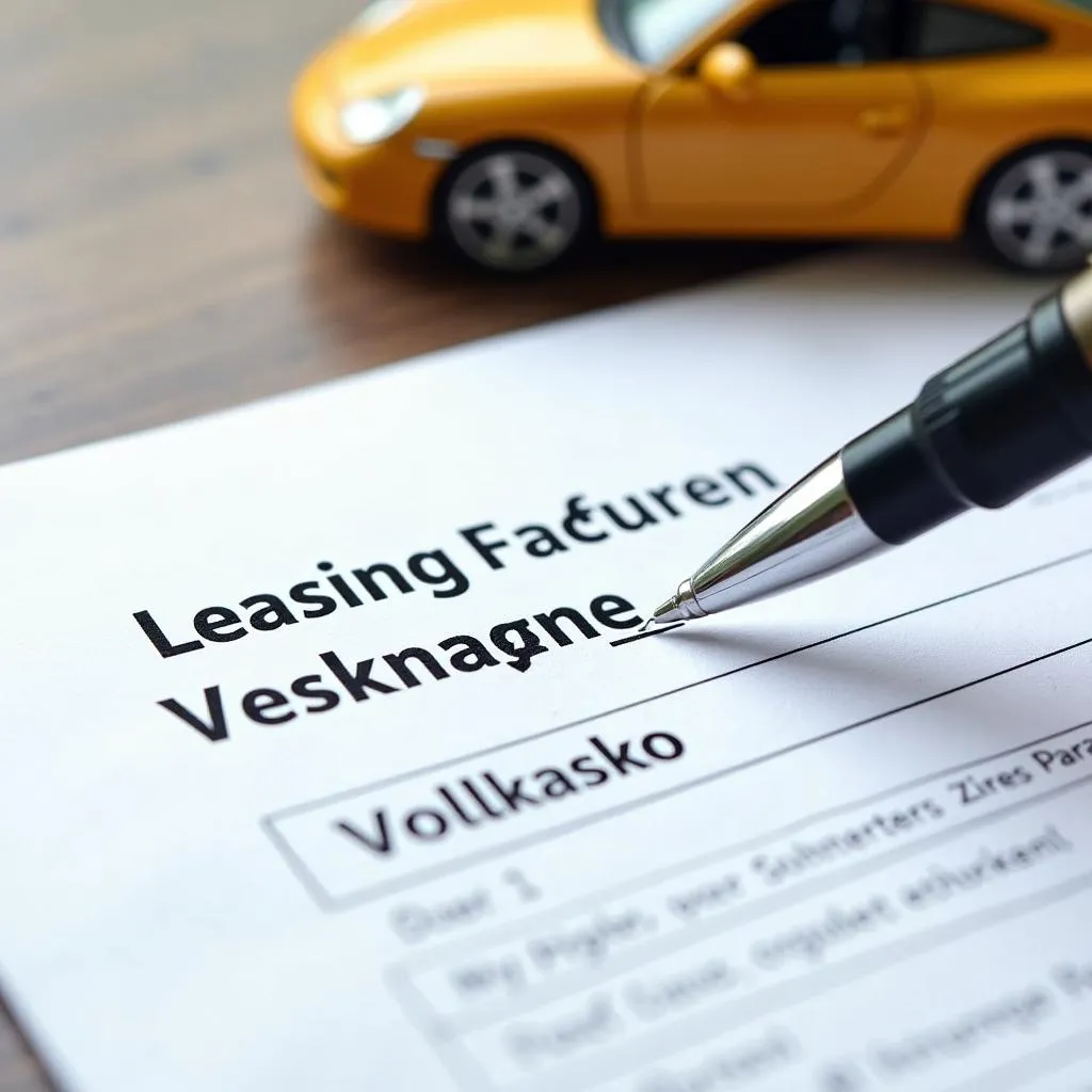 Leasing Fahrzeug Versicherung Vollkasko