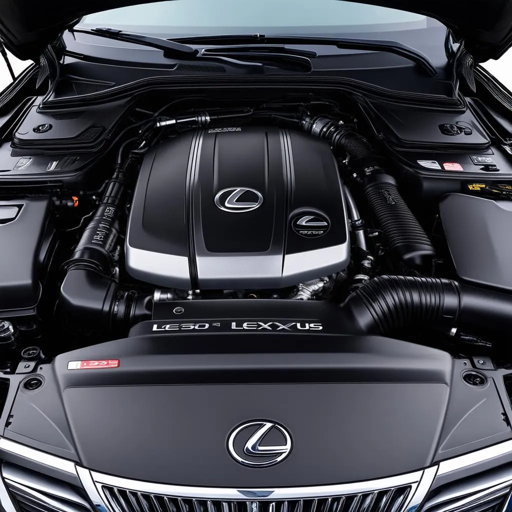 Mesin V6 Lexus LS 350 yang bertenaga dan canggih