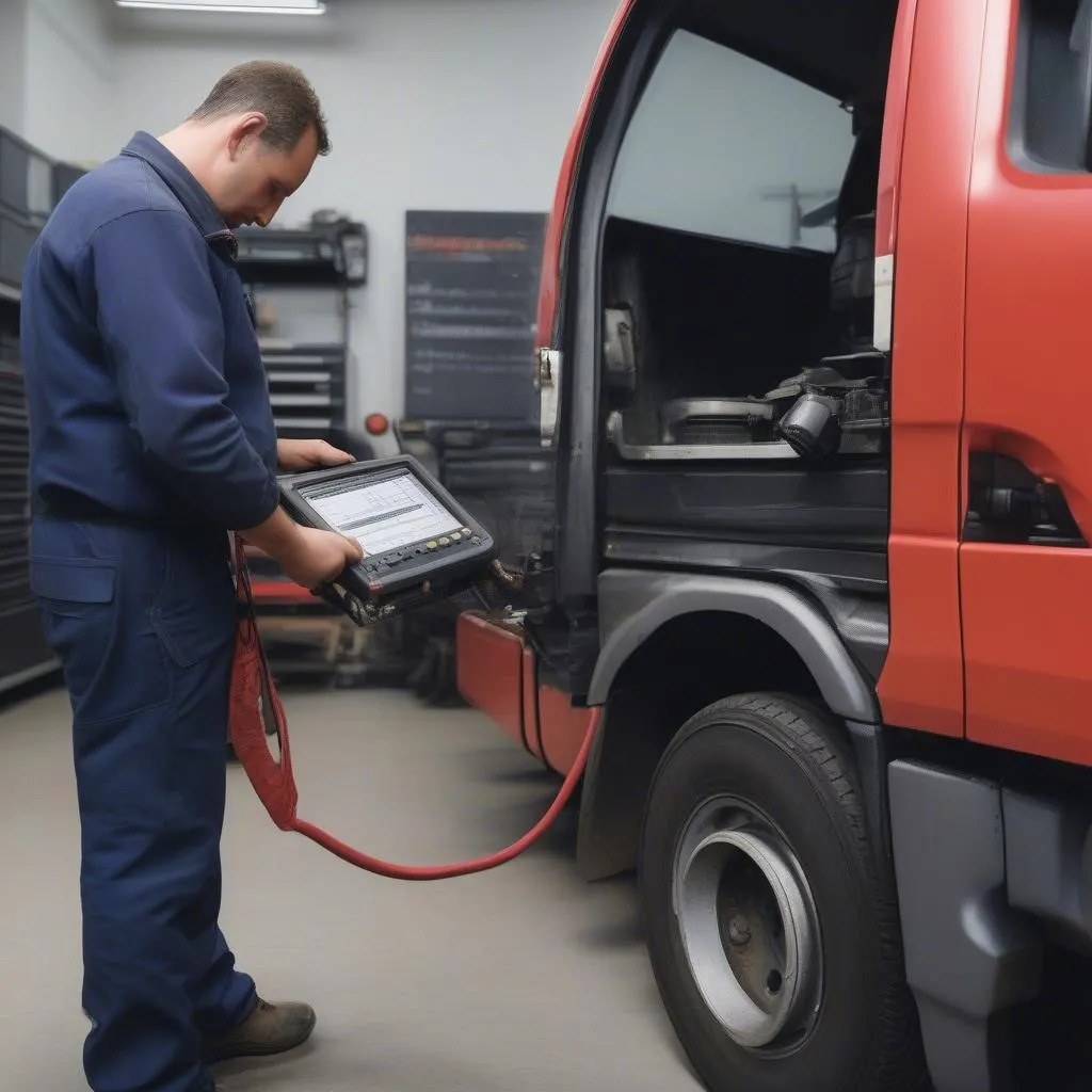 LKW Fahrtenschreiber Kalibrierung