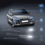 Funktionsweise von Audi Matrix-LED-Scheinwerfern