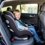 Maxi-Cosi Kindersitz im Auto