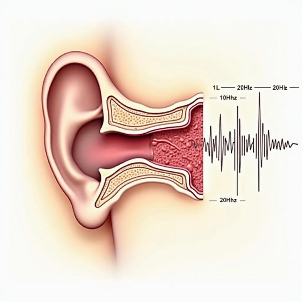 Menschliches Ohr und Frequenzbereich