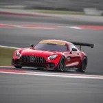 Mercedes-Benz AMG GT auf der Rennstrecke