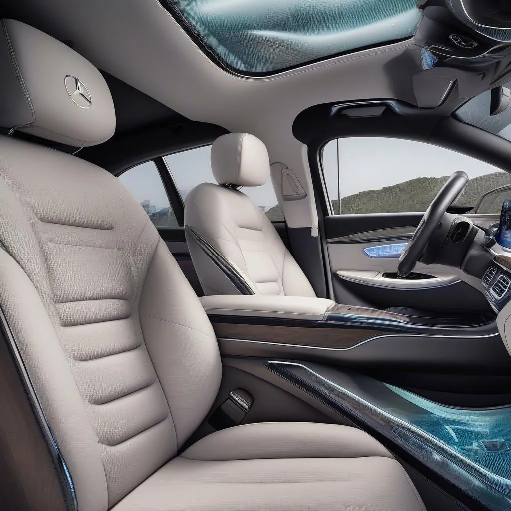 Mercedes EQC 2025 Interieur