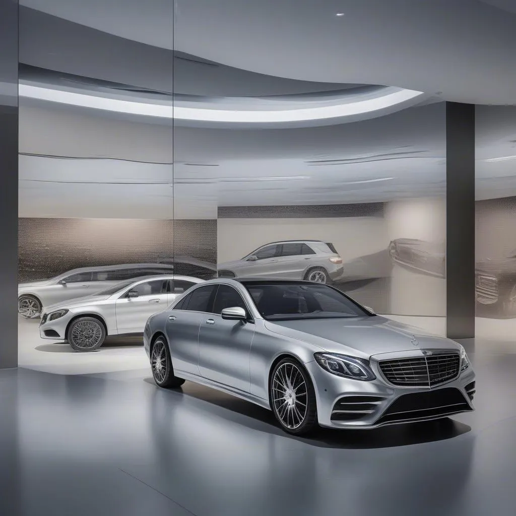 Mercedes-Benz Erlebnis im Showroom