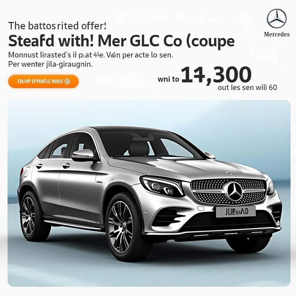 Mercedes GLC Coupé Leasingangebot