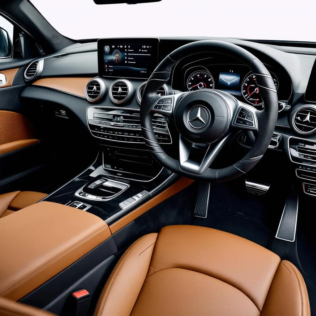 Mercedes GLE SUV 2016 Interior