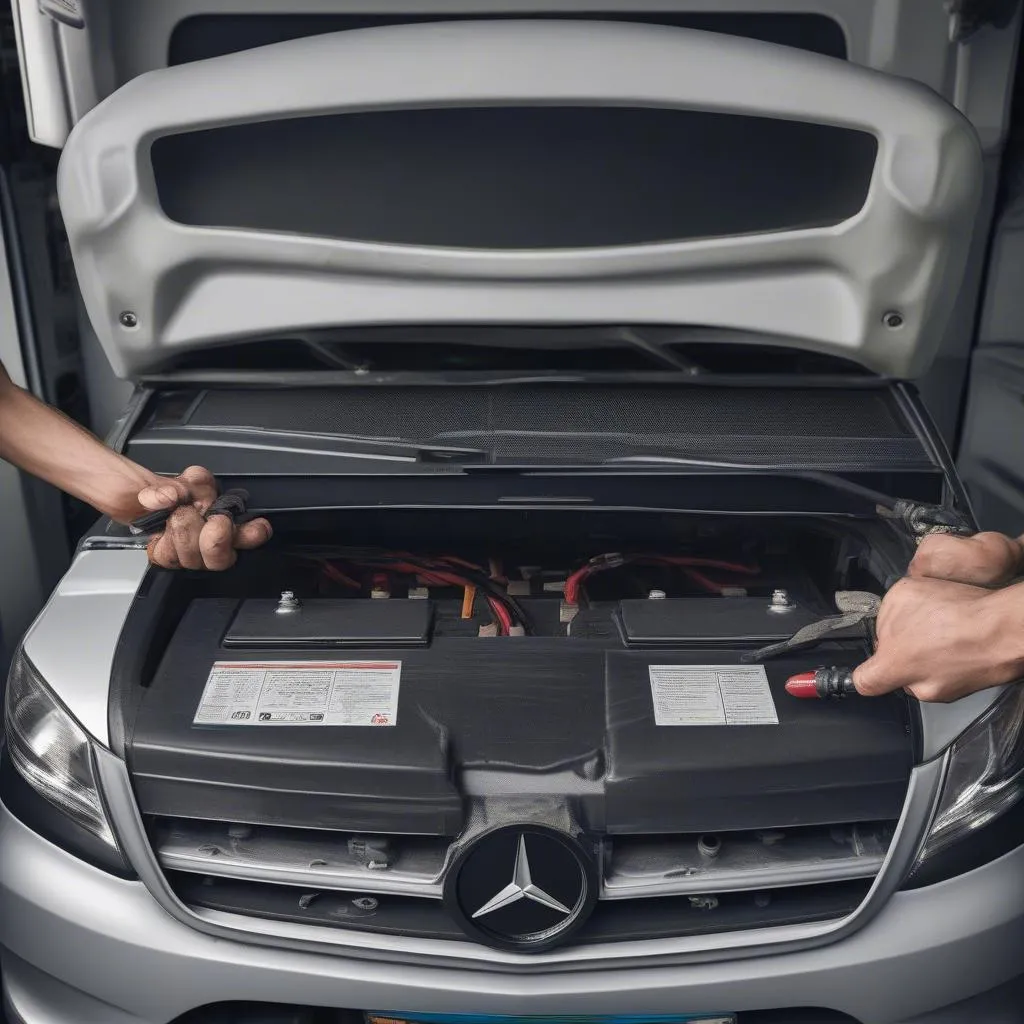 Mercedes Sprinter Batterie wechseln: Eine Schritt-für-Schritt-Anleitung