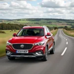 MG ZS Testfahrt