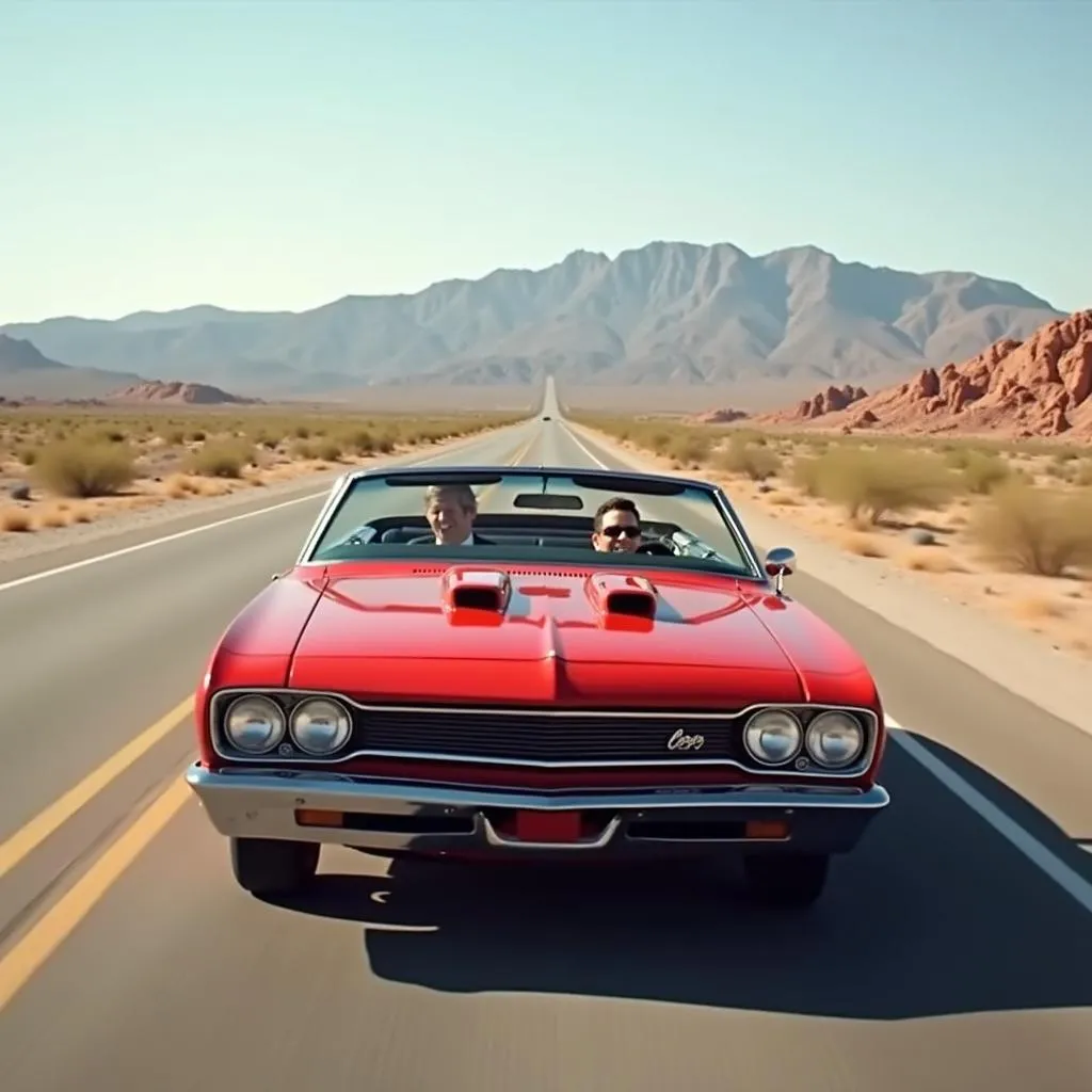 Voiture de location sur la Route 66