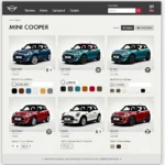 Mini Cooper Konfigurator online: Wählen Sie aus verschiedenen Modellen, Farben und Ausstattungsoptionen