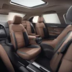 Modernes Interieur im Mitsubishi Outlander