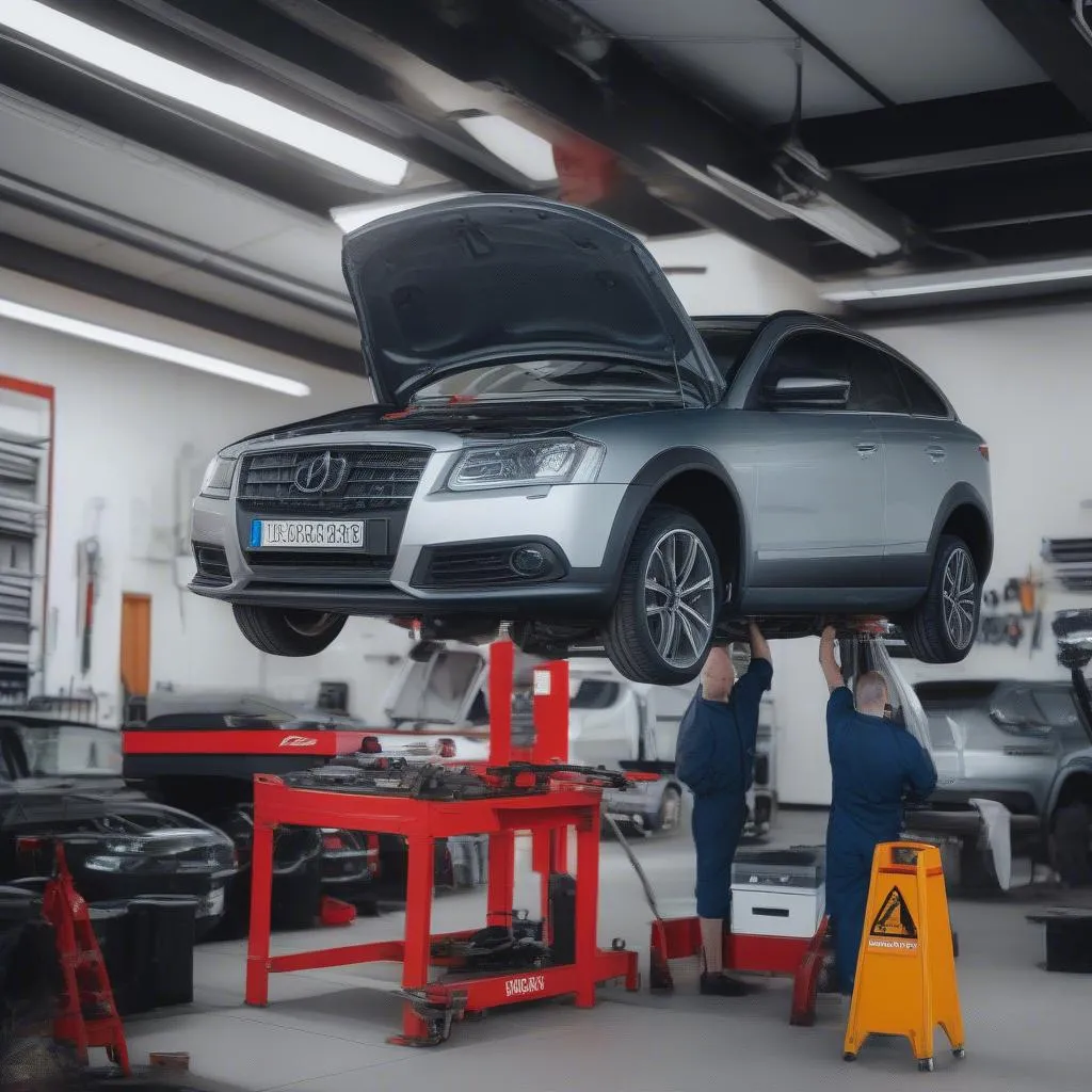 Moderne werkplaats in Sinsheim