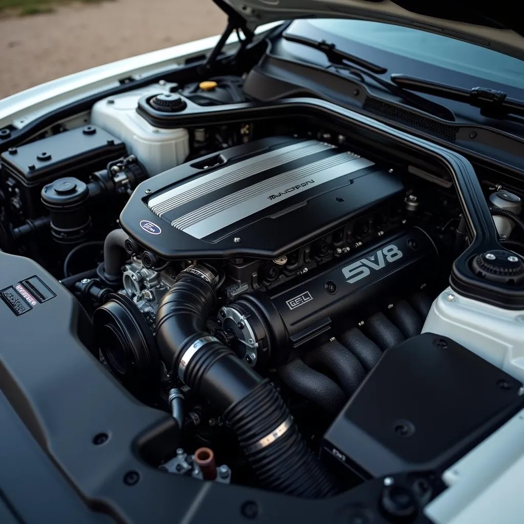 Neuer Mustang GT Motor: V8 Power unter der Haube