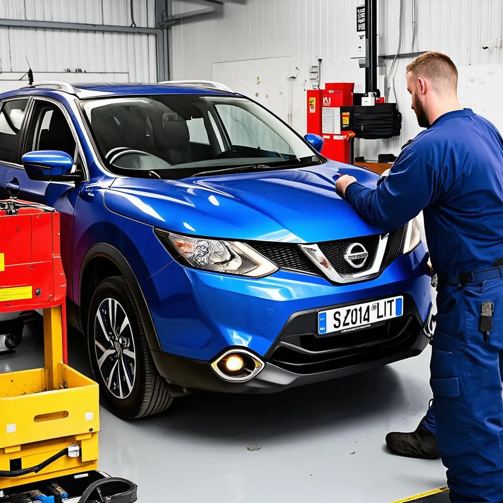 Nissan Qashqai Werkstatt