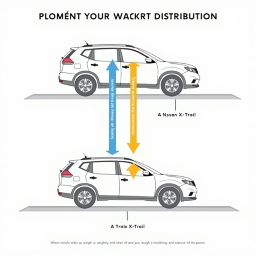 Répartition du poids du Nissan X-Trail