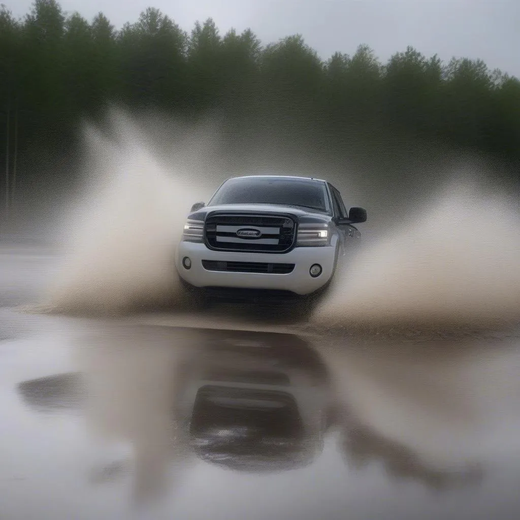 Nokian Powerproof Aquaplaning Test