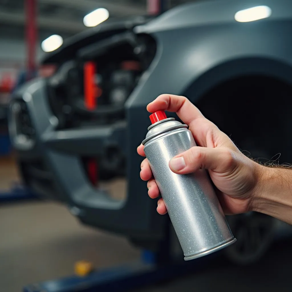 Obi Lackspray für Autoreparaturen