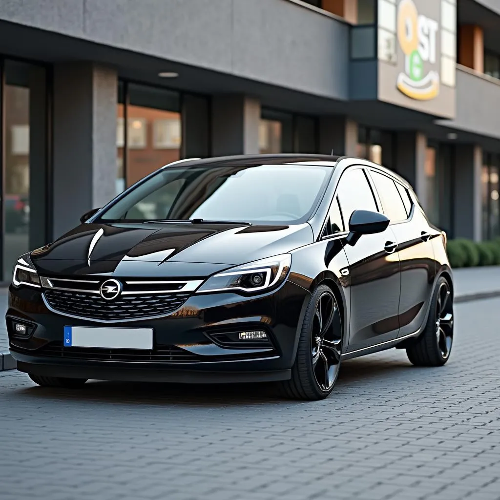 Sportliche Opel Astra Leichtmetallfelgen