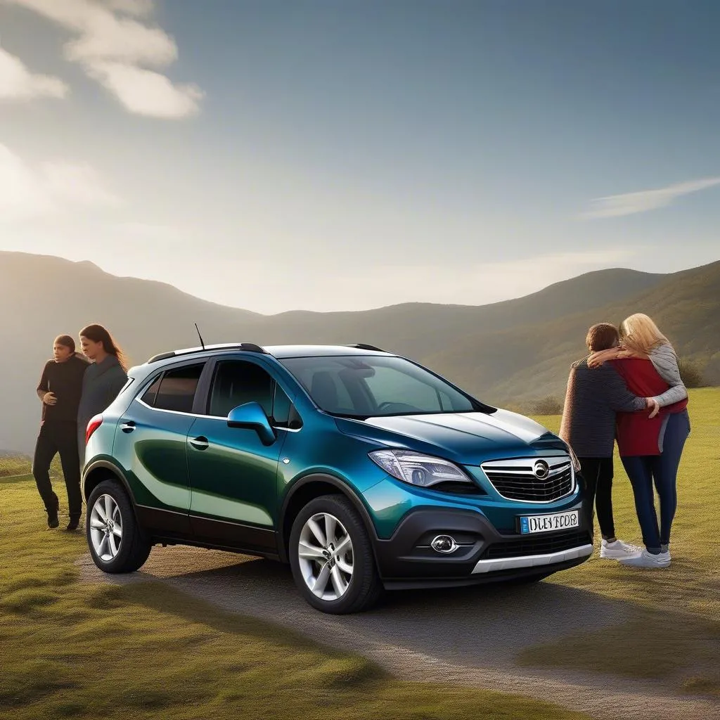 Opel Mokka als Familienauto