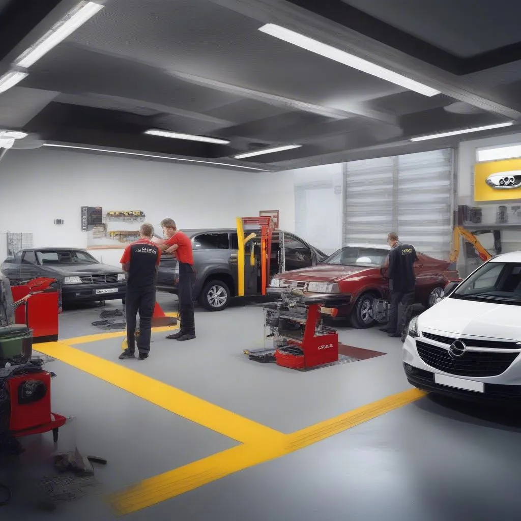 Opel Reparatur am Ruhrdeich Essen