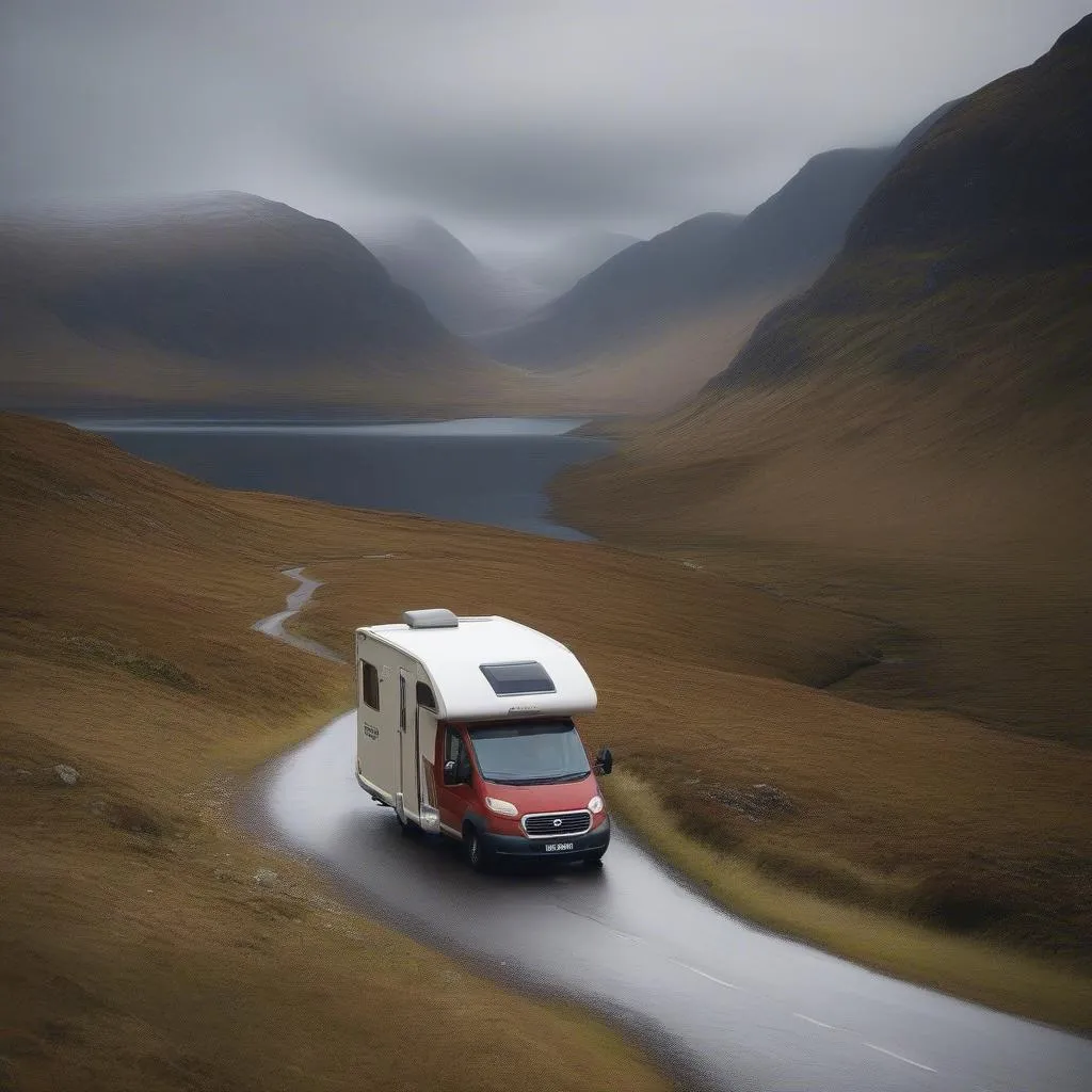 Paul-Camper Wohnmobil in Schottland