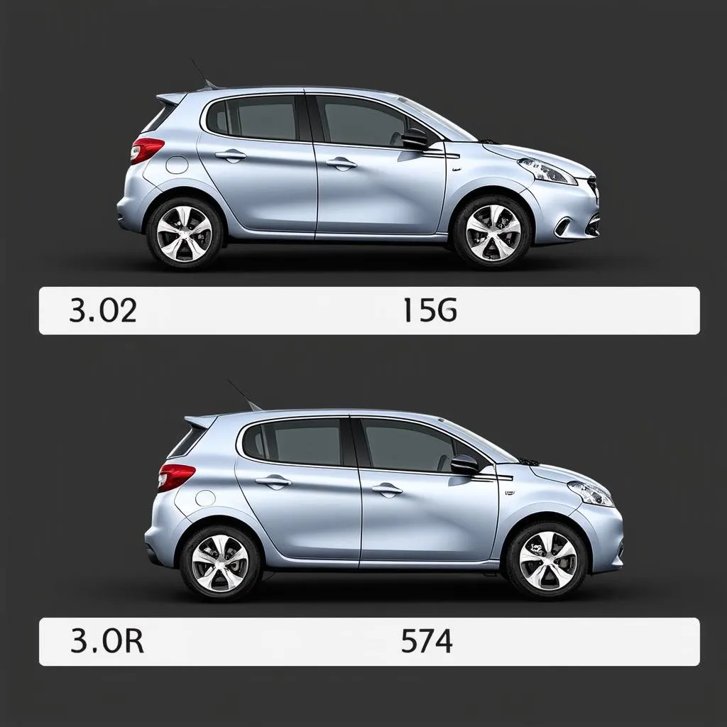 Peugeot 208 Varianten