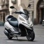 Piaggio MP3 auf der Straße