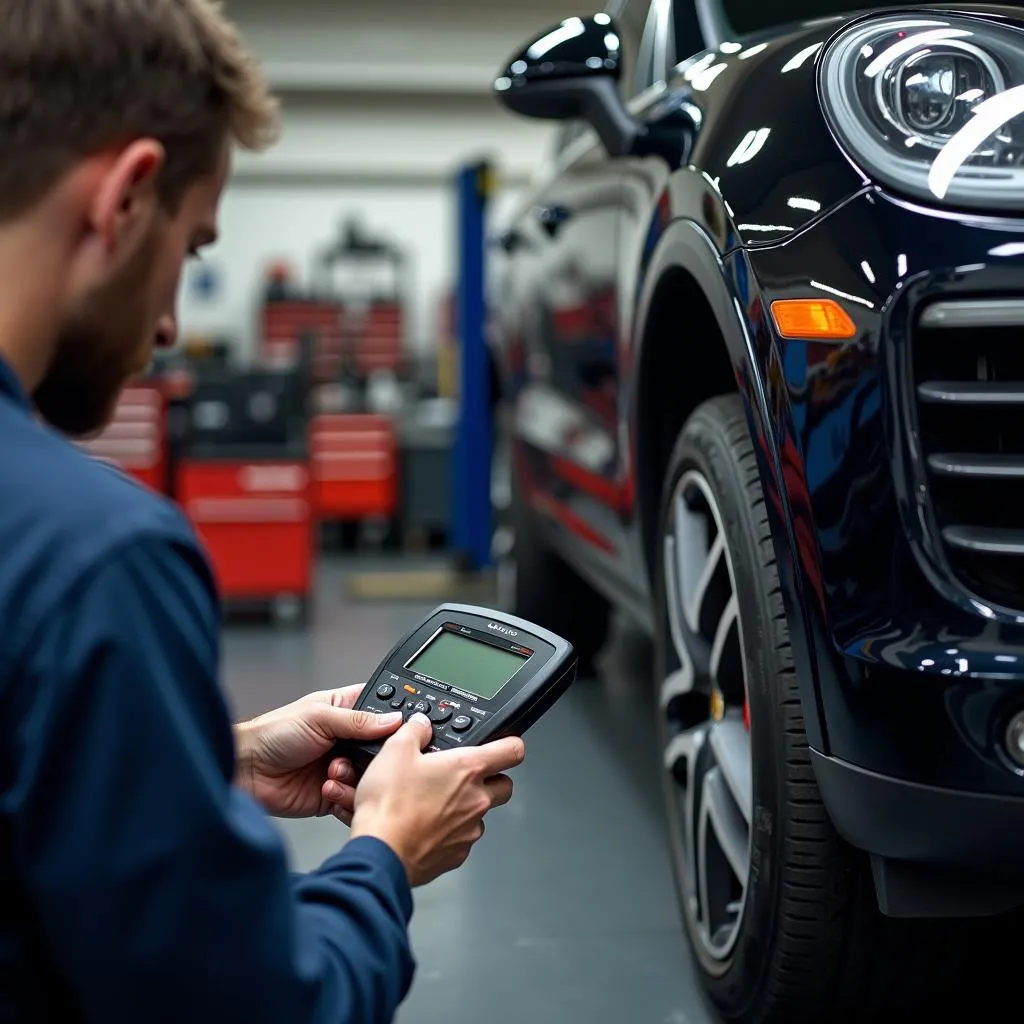 Porsche Cayenne Luftfahrwerk Diagnose