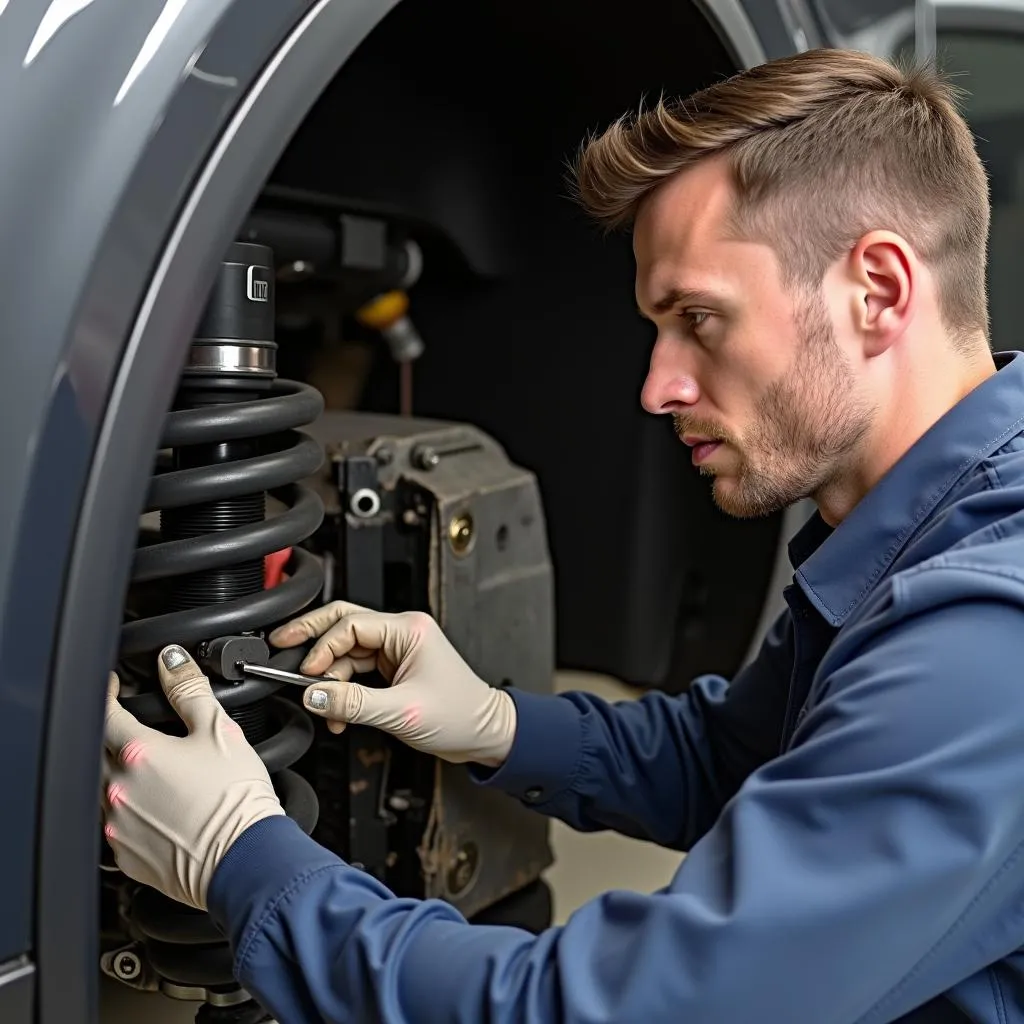 Porsche Cayenne Luftfahrwerk Reparatur