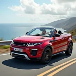 Offen Fahren im Range Rover Evoque Cabrio