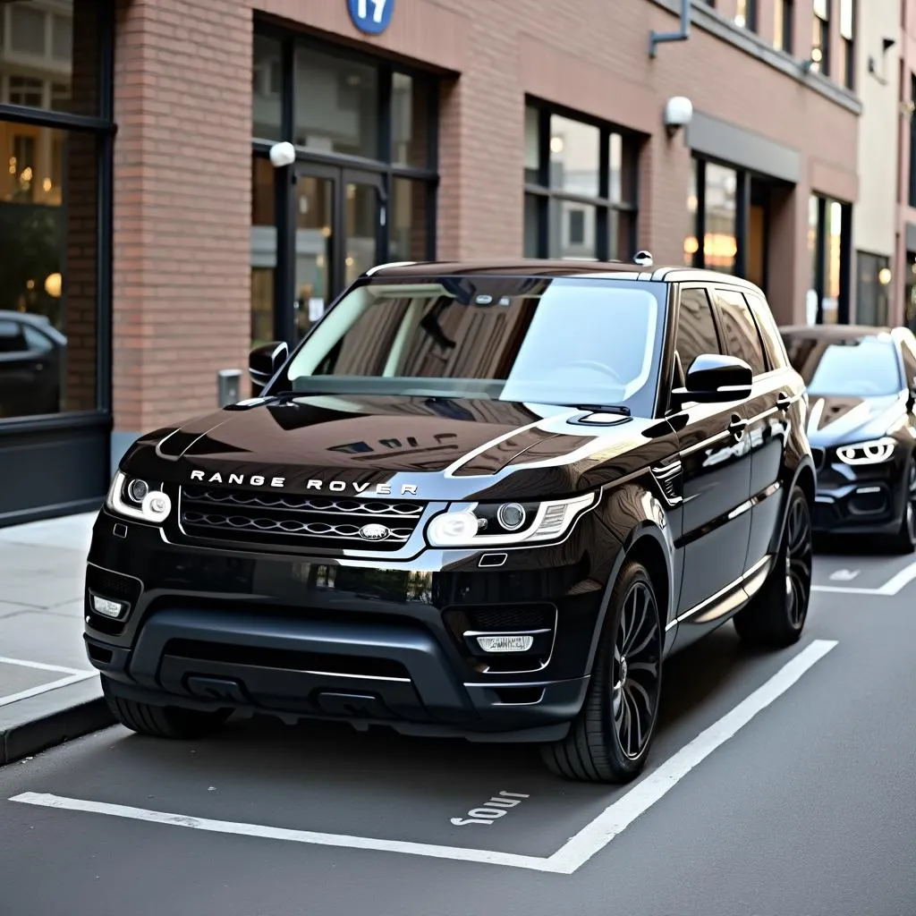 Range Rover Sport Abmessungen Parkplatz