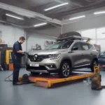 Renault Inspektion in der Werkstatt