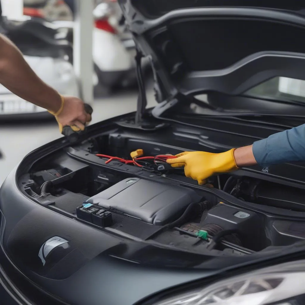 Renault Zoe Batterie mieten