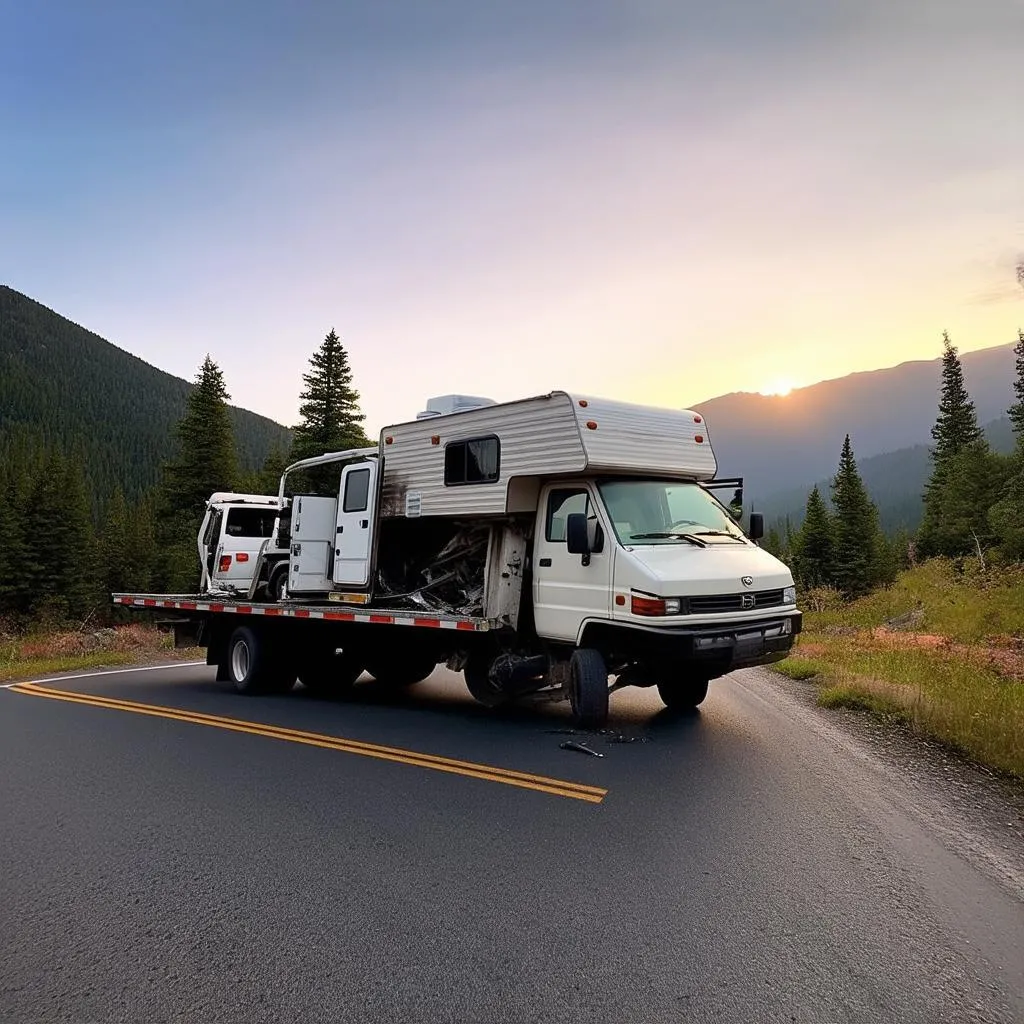 Abschleppdienst für Roadsurfer